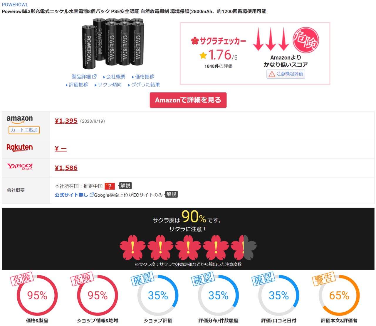 【レビュー】安くて大容量！POWEROWLの充電池は使えるか？